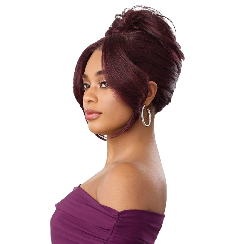 Outre Airtied Human Hair Blend 360 Flexilace Lace Frontal Wig - HHB SILK PRESS 24"