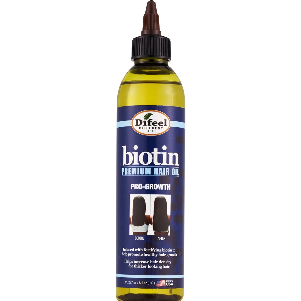 Difeel Biotin Pro-Growth Premium Hair Oil 8 oz