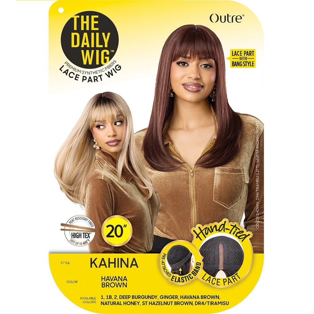 Outre The Daily Wig Synthetic Hair Lace Part Wig - KAHINA