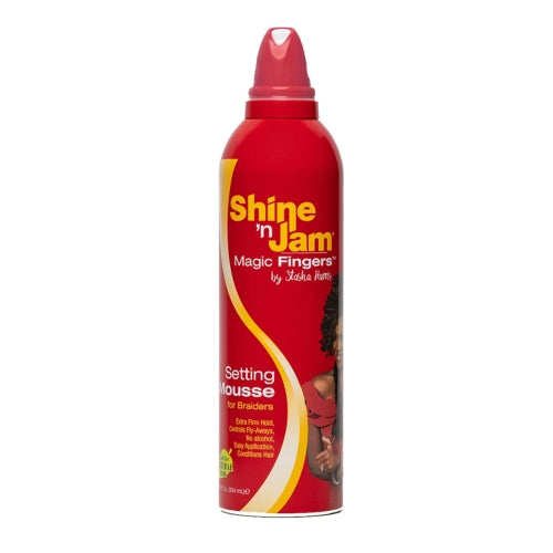Shine 'n Jam Magic Fingers Setting Mousse 12 oz