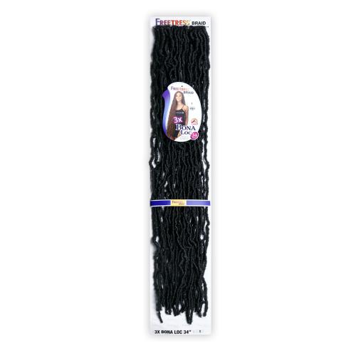 Freetress Synthetic Braid - 3X BONA LOC 34