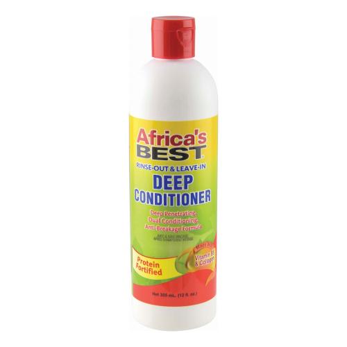 Africa's Best Rinse-Out & Leave-In Deep Conditioner 12 oz
