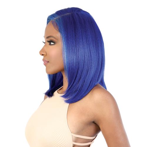 Motown Tress Synthetic Hair HD Invisible 13X7 Lace Wig - LS137 BLUE