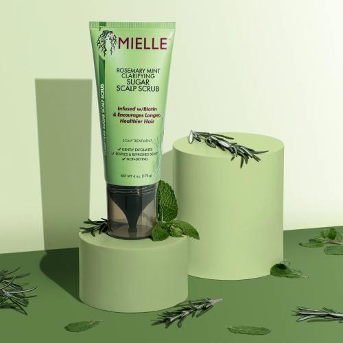 Mielle Rosemary Mint Clarifying Sugar Scalp Scrub 6 oz