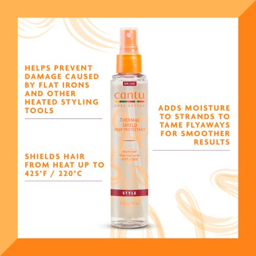 Cantu Shea Butter Thermal Shield Heat Protectant 5.1 oz