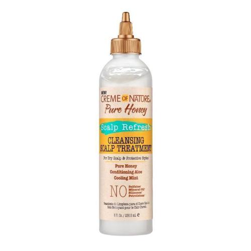 Creme of Nature Pure Honey Scalp Refresh Cleansing Scalp Treatment 8 oz