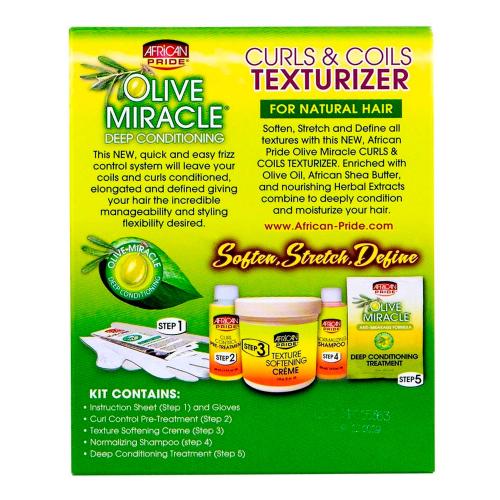 African Pride Olive Miracle Curls & Coils Texturizer
