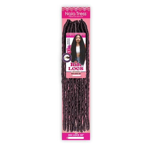 Janet Collection Nala Tress Crochet Braids - RIH LOCS 20"