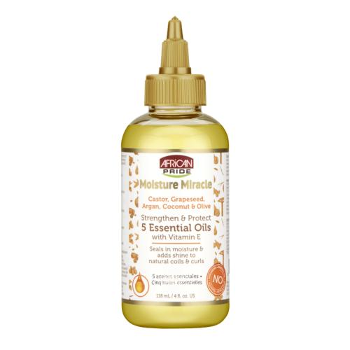 African Pride Moisture Miracle 5 Essential Oils 4 oz