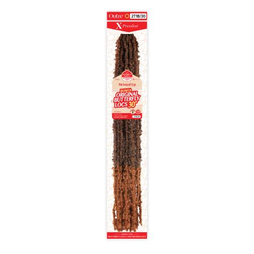Outre Synthetic X-pression Twisted Up Bonita Original Butterfly Locs 30"