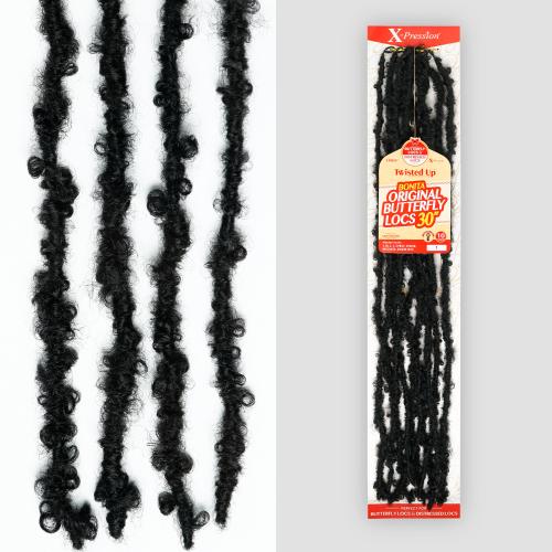 Outre Synthetic X-pression Twisted Up Bonita Original Butterfly Locs 30"