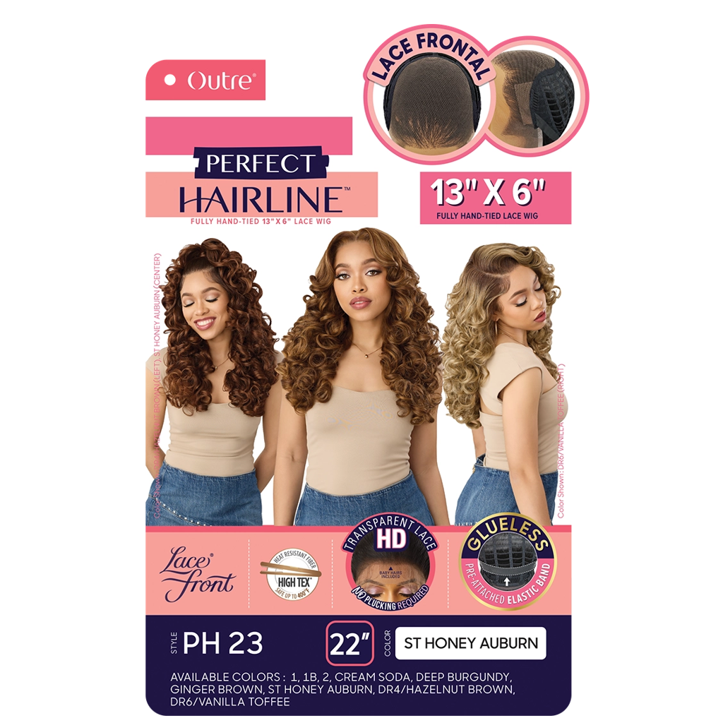 Outre Synthetic Perfect Hairline 13X6 Glueless HD Lace Wig - PH 23