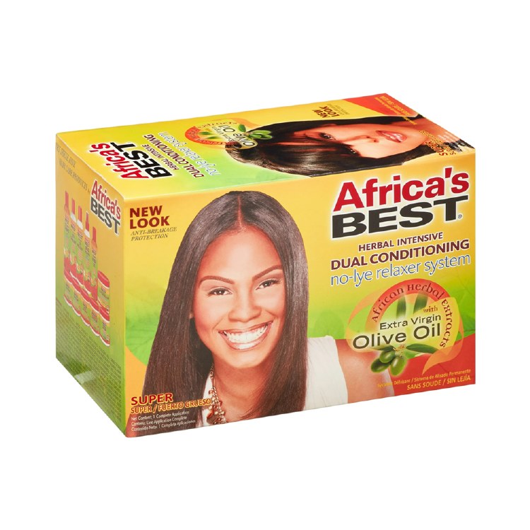 Africa's Best Dual Conditioning No-Lye Relaxer System Super