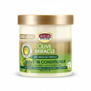 African Pride Olive Miracle Leave-In Conditioner 1024x1024 White Background