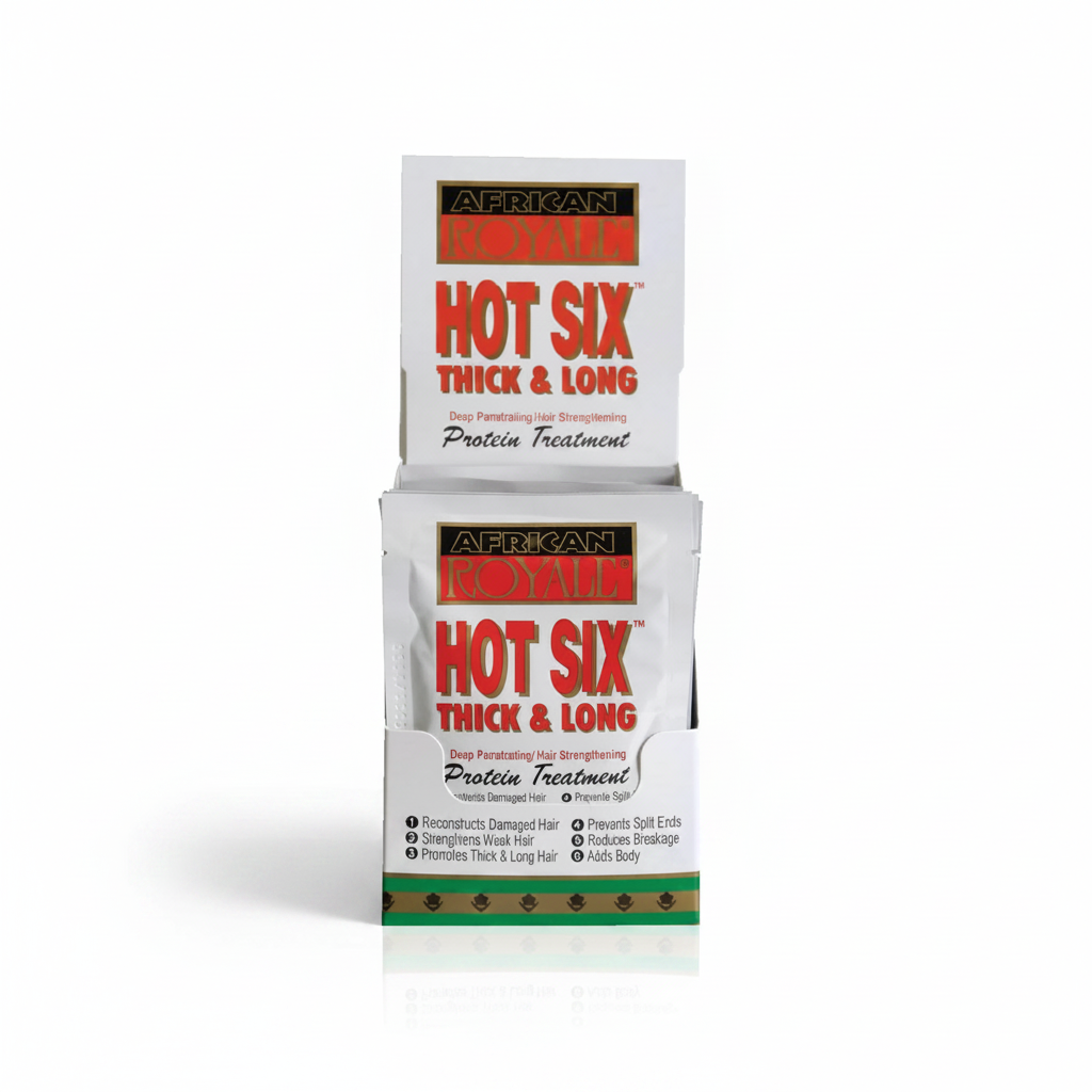 African Royale Hot Six Thick & Long Protein Treatment