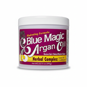 Blue Magic Argan Oil Herbal Complex - White Background