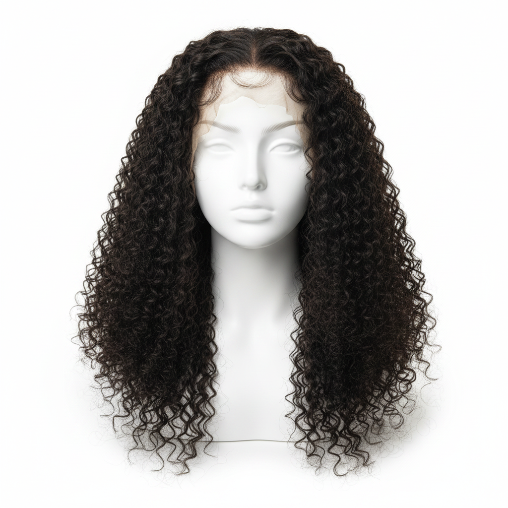 Bohemian Curl Lace Wig Professional Shot
