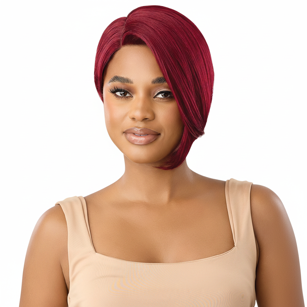 Burgundy front view