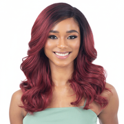 Burgundy Ombre Front