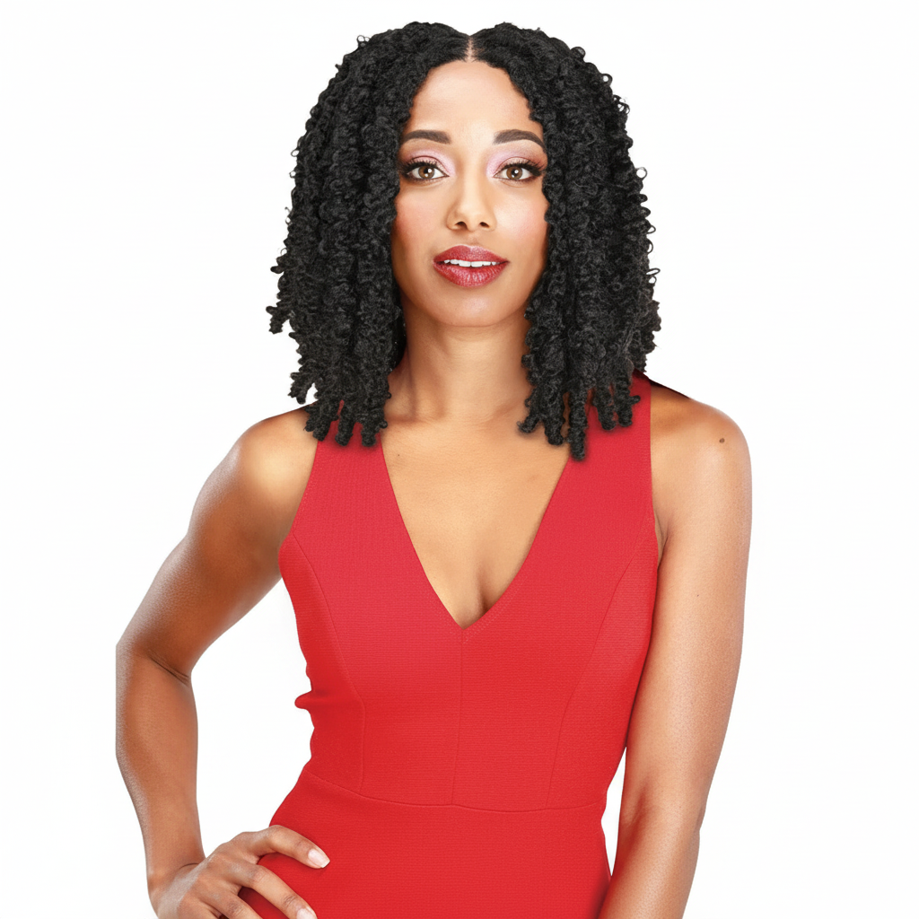 Butterfly Loc Wig - Front