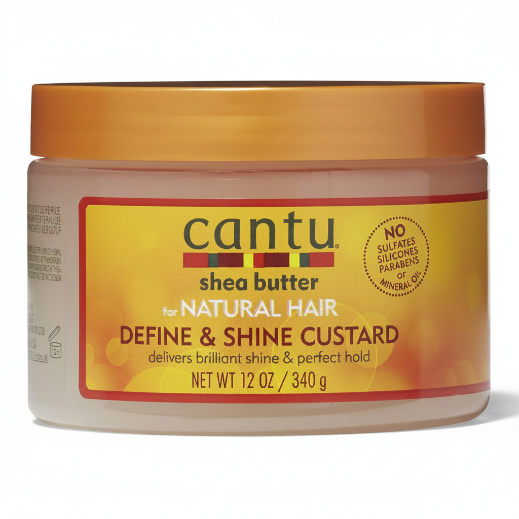 Cantu Define & Shine Custard 1024x1024 White Background