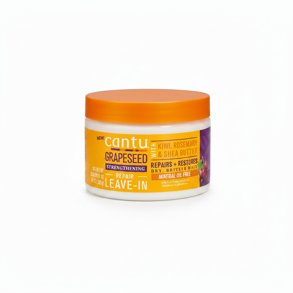 Cantu Grapeseed Leave-In - Clean White Background