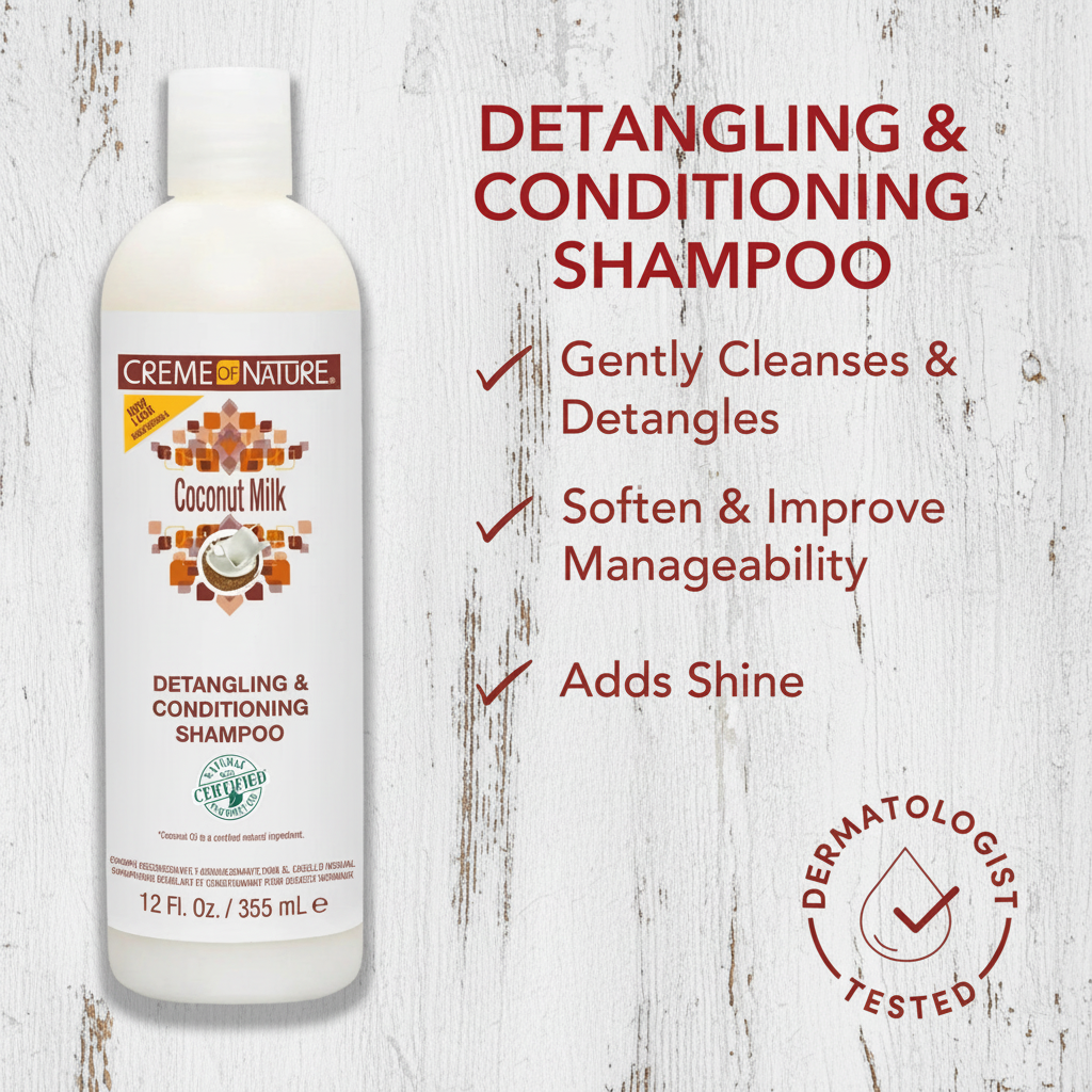 Creme of Nature Coconut Milk Shampoo Benefits