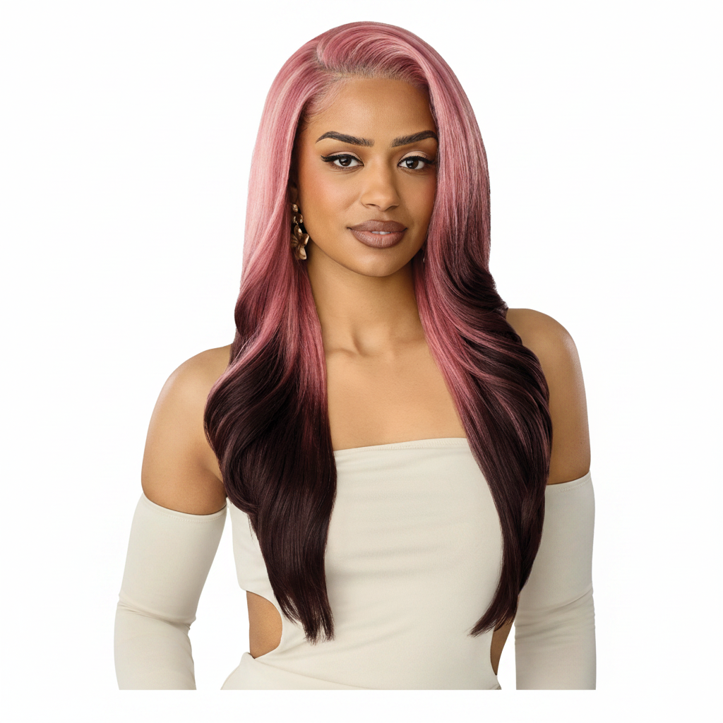 Dust Pink Ombre front