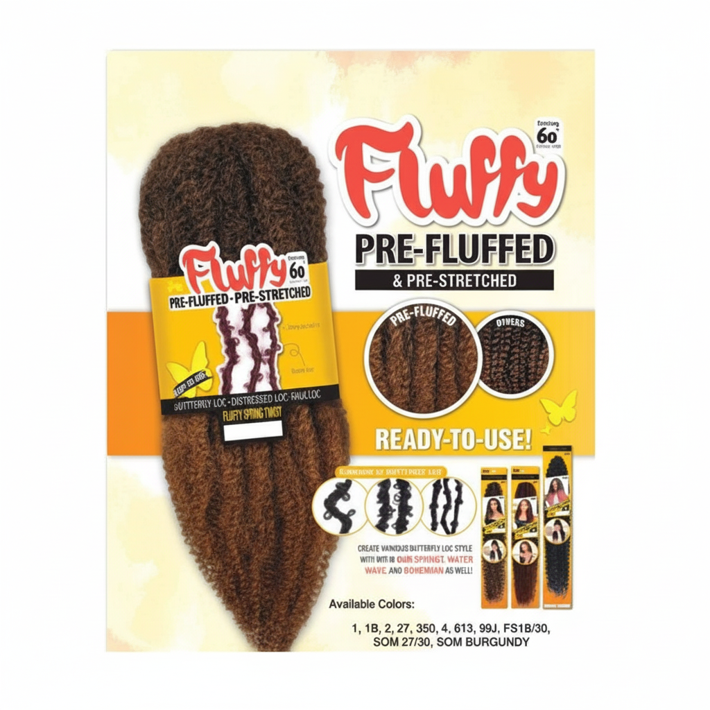 Fluffy Spring Twist - Packaging
