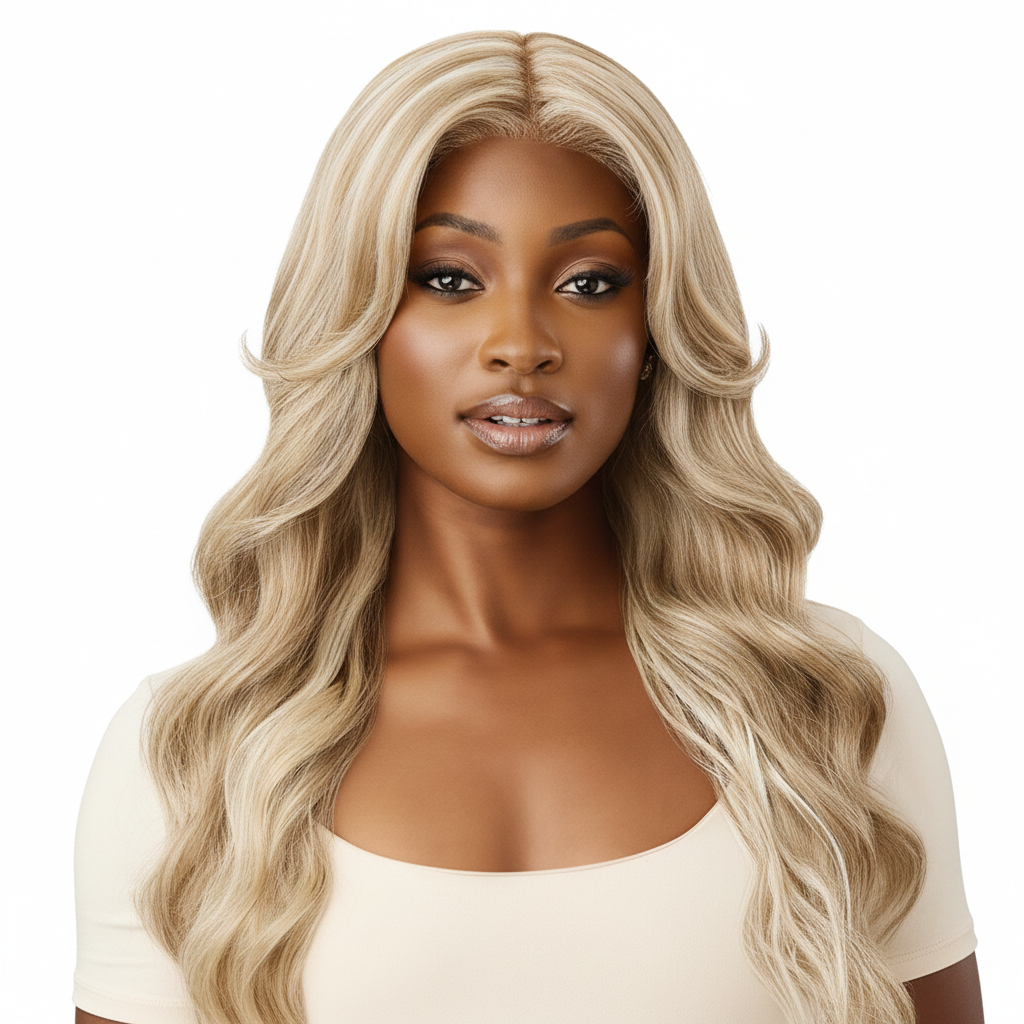 Frosted Ash Blonde Front