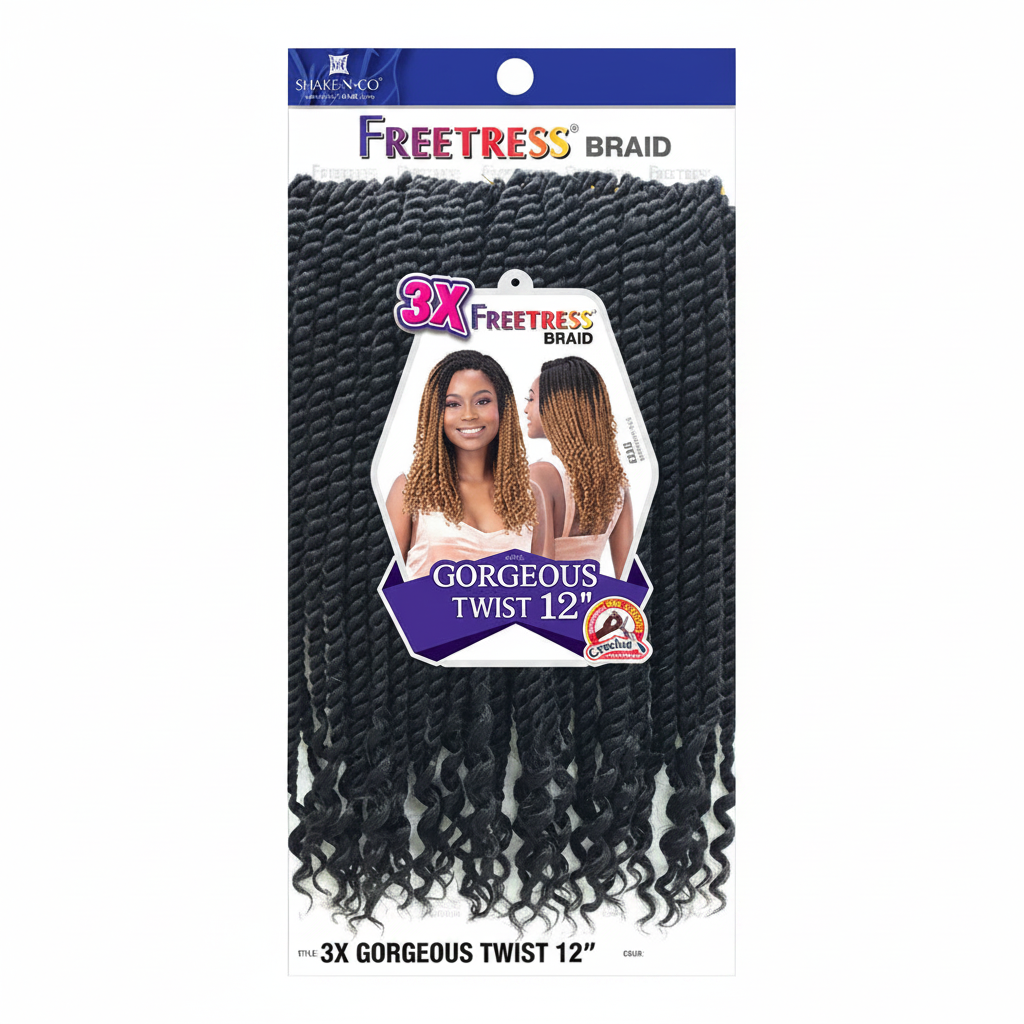 Gorgeous Twist 12" Packaging