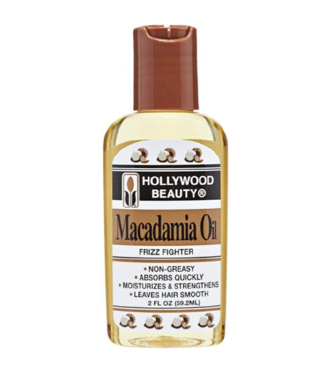 Hollywood Beauty Macadamia Oil 2 oz