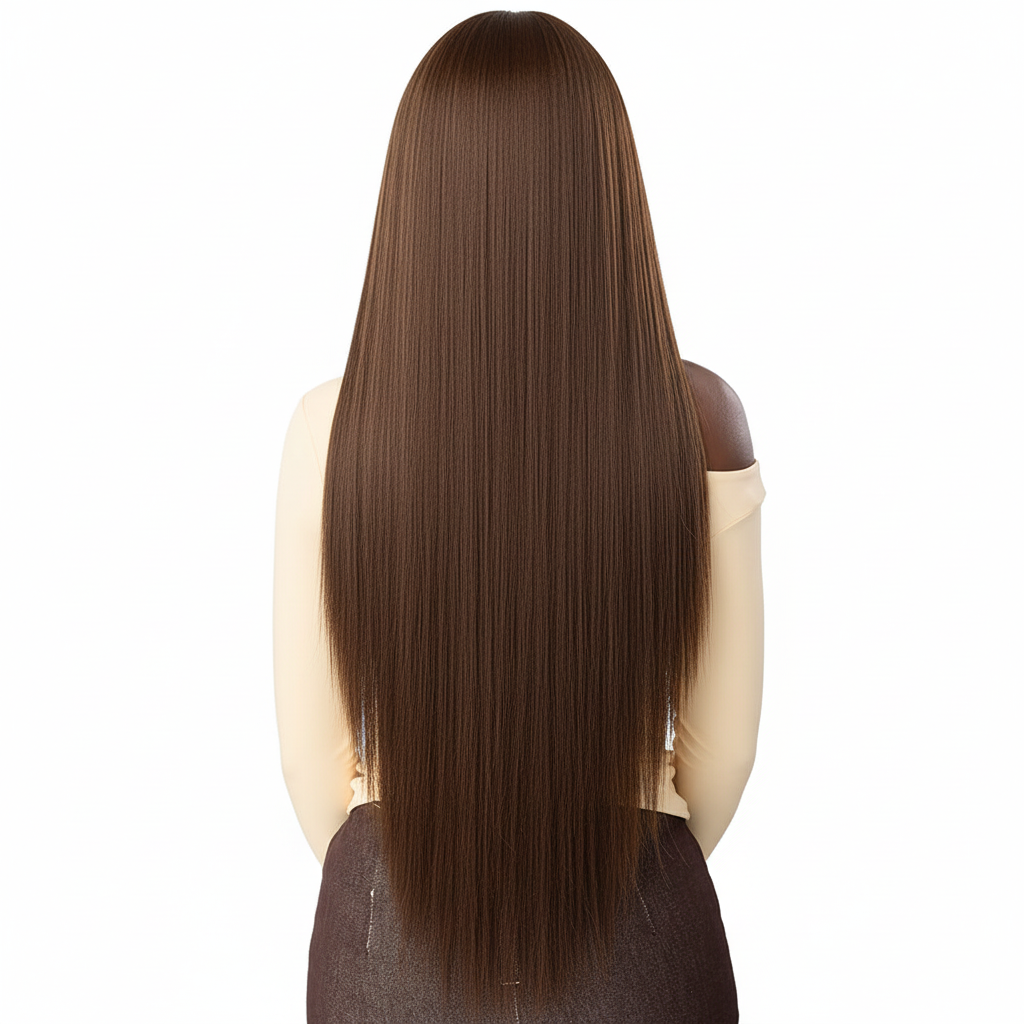 HHB-Straight 34 - Natural Brown Back