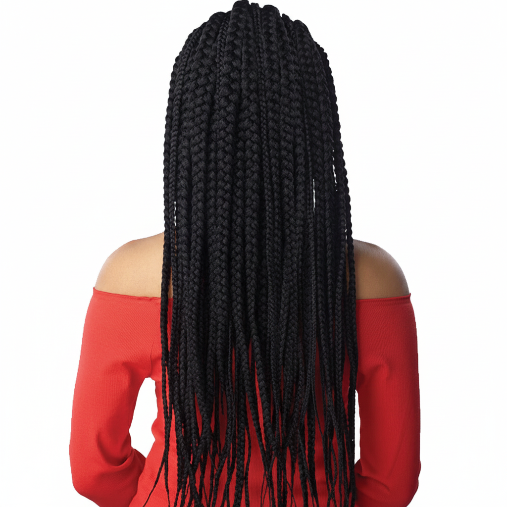 Sensationnel Cloud9 Hand Braided 13x7 Part Swiss Lace Wig - FEED IN FULANI CORNROW