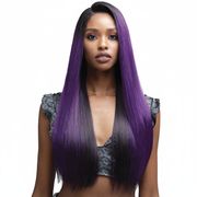 Bobbi Boss Human Hair Blend 13X4 Swiss Lace Front Wig - MBLF180 DAYANA