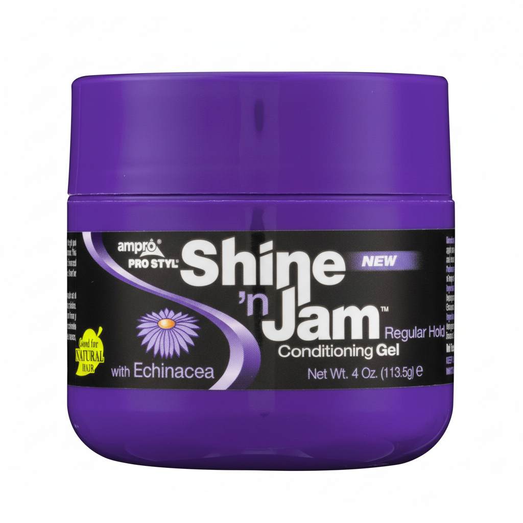 Ampro Pro Styl Shine n Jam Regular Hold Conditioning Gel with Echinacea 4oz