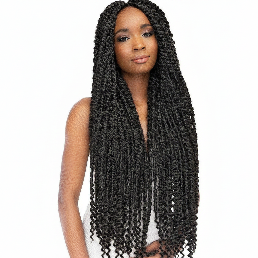 Janet Collection Nala Tress Passion Twist Braid 24 - Front View