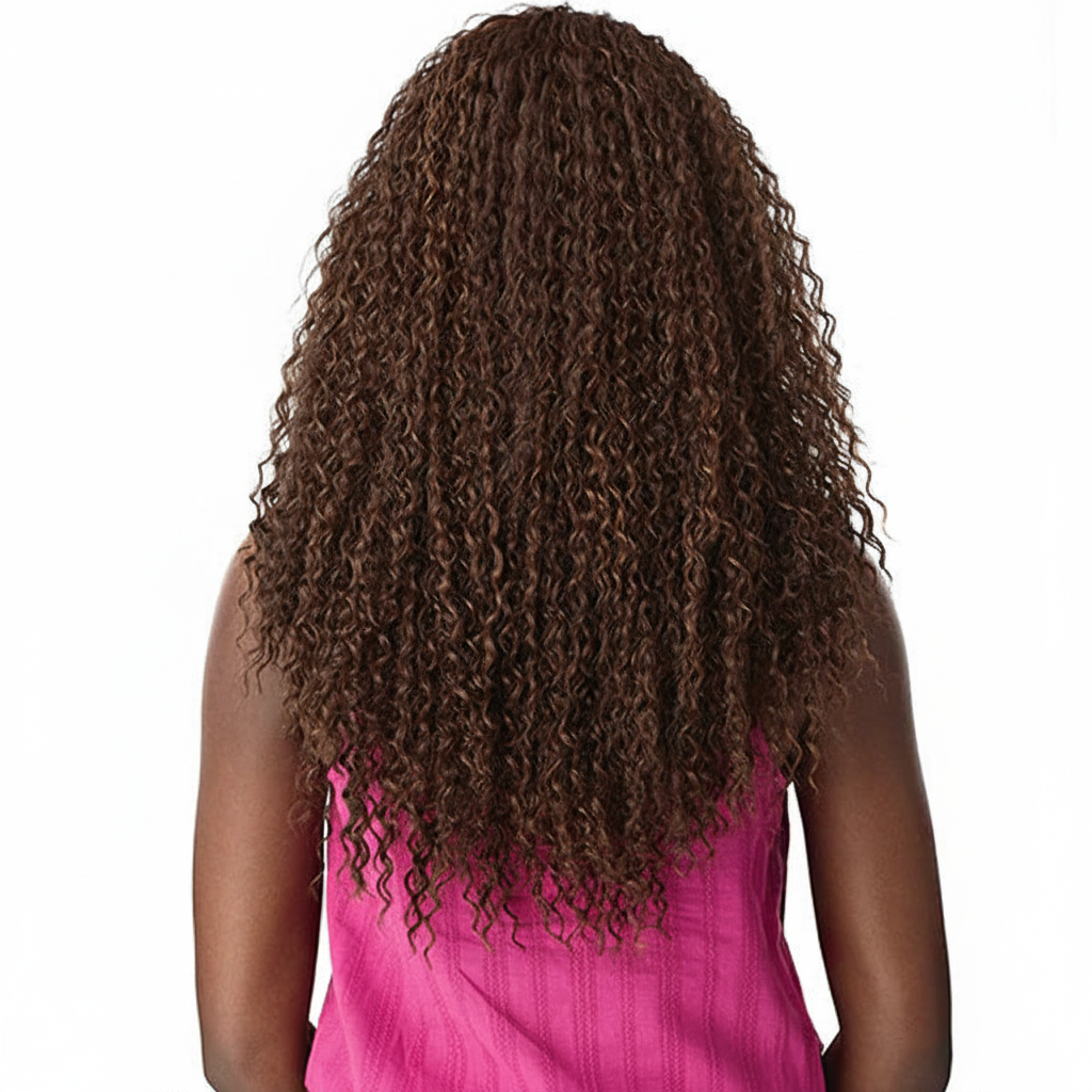 Sensationnel Synthetic Hair Empress Natural Center Part Lace Front Wig - ALANI