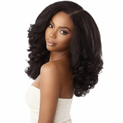Sensationnel Curls Kinks & Co Synthetic Hair Y-Part Glueless HD Lace Wig - KINKY ROLLER SET 16