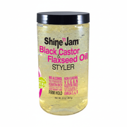 Shine 'n Jam Black Castor & Flaxseed Oil Styler 32oz