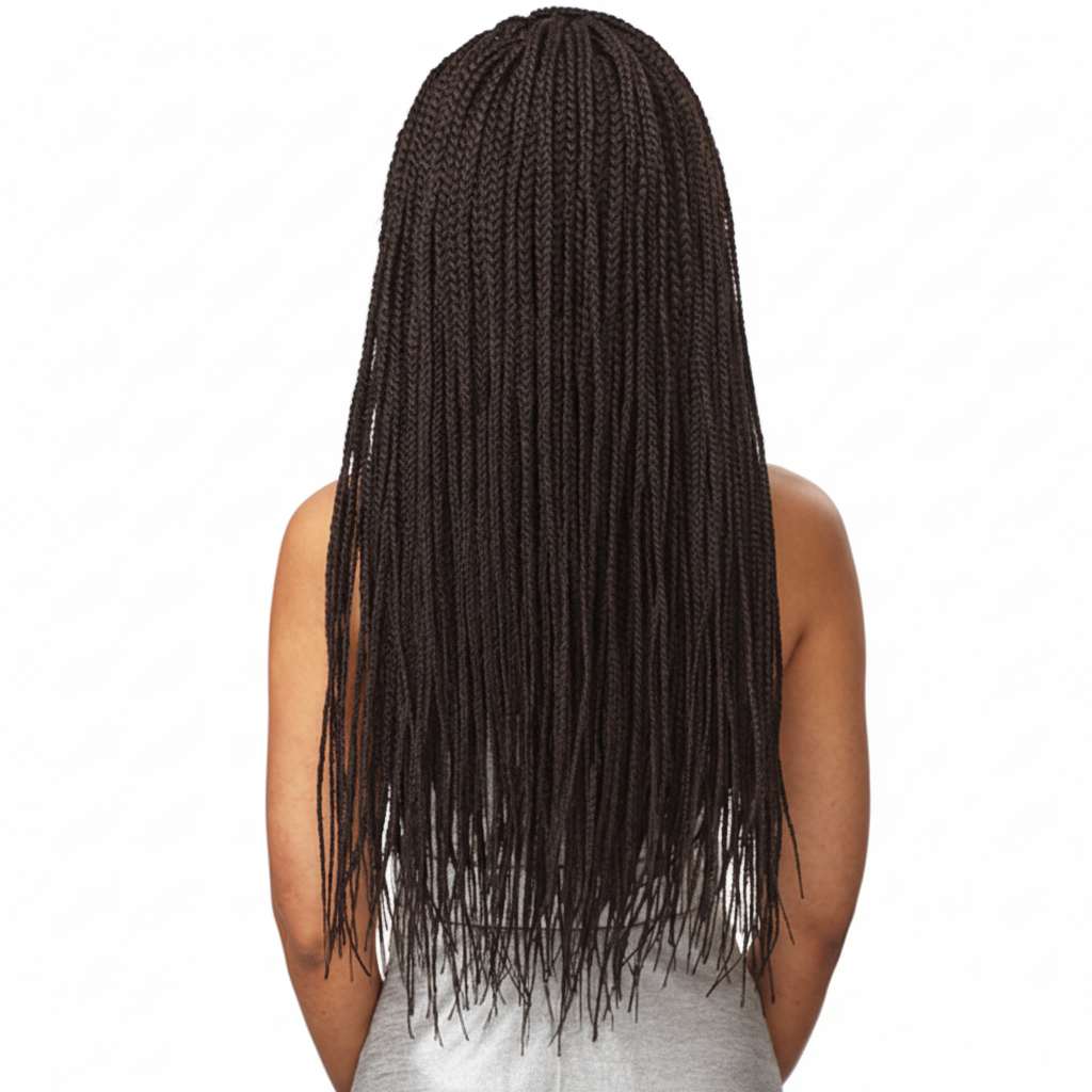 Sensationnel Cloud 9 4x4 Multi-Part Swiss Lace Front Wig Box Braid Small