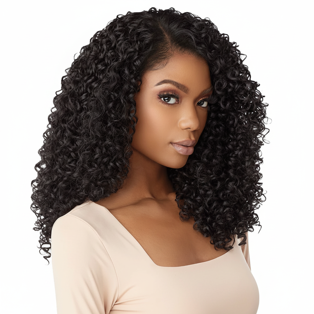 Sensationnel Curls Kinks & Co Synthetic Hair 13x6 Glueless HD Lace Wig - KINKY CURLY 18