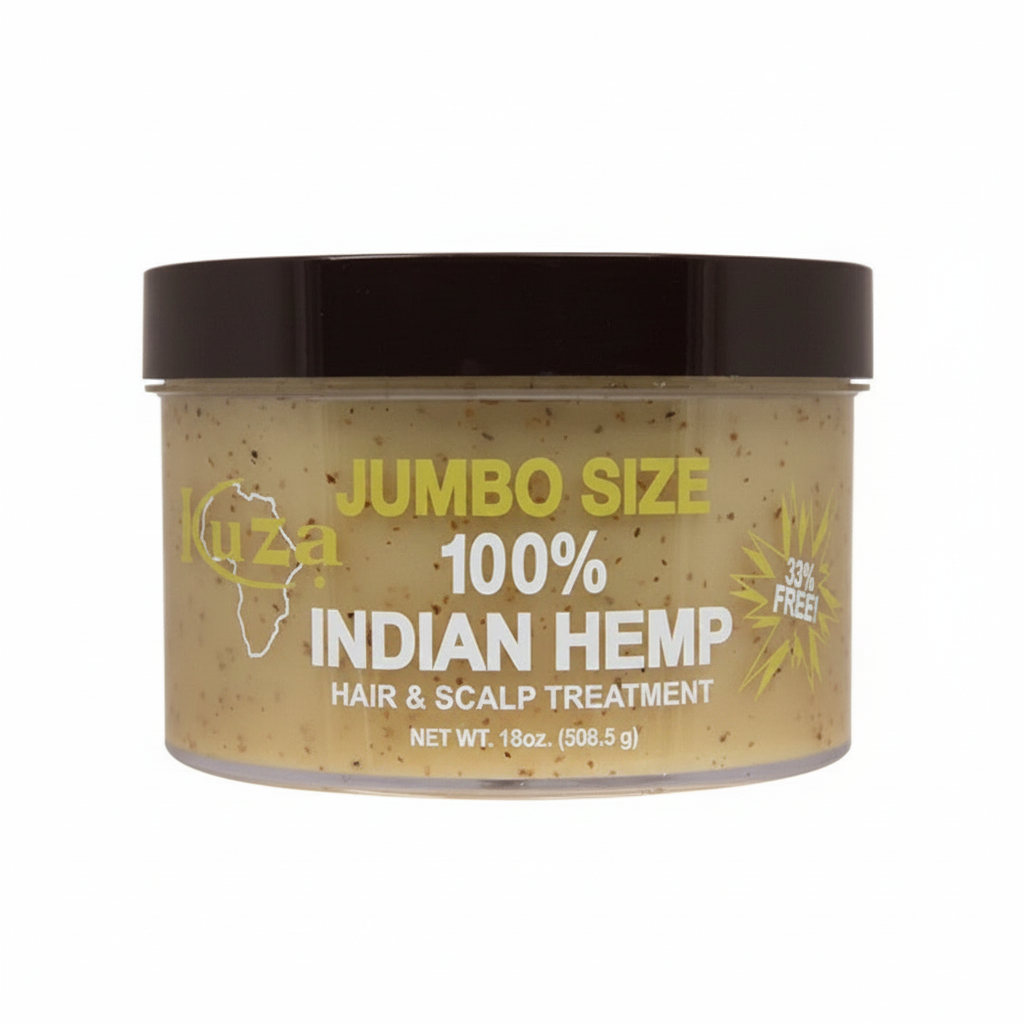 Kuza 100% Indian Hemp Hair & Scalp Treatment 18oz Jumbo Size