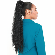 Crimp Ponytail - Model Shot