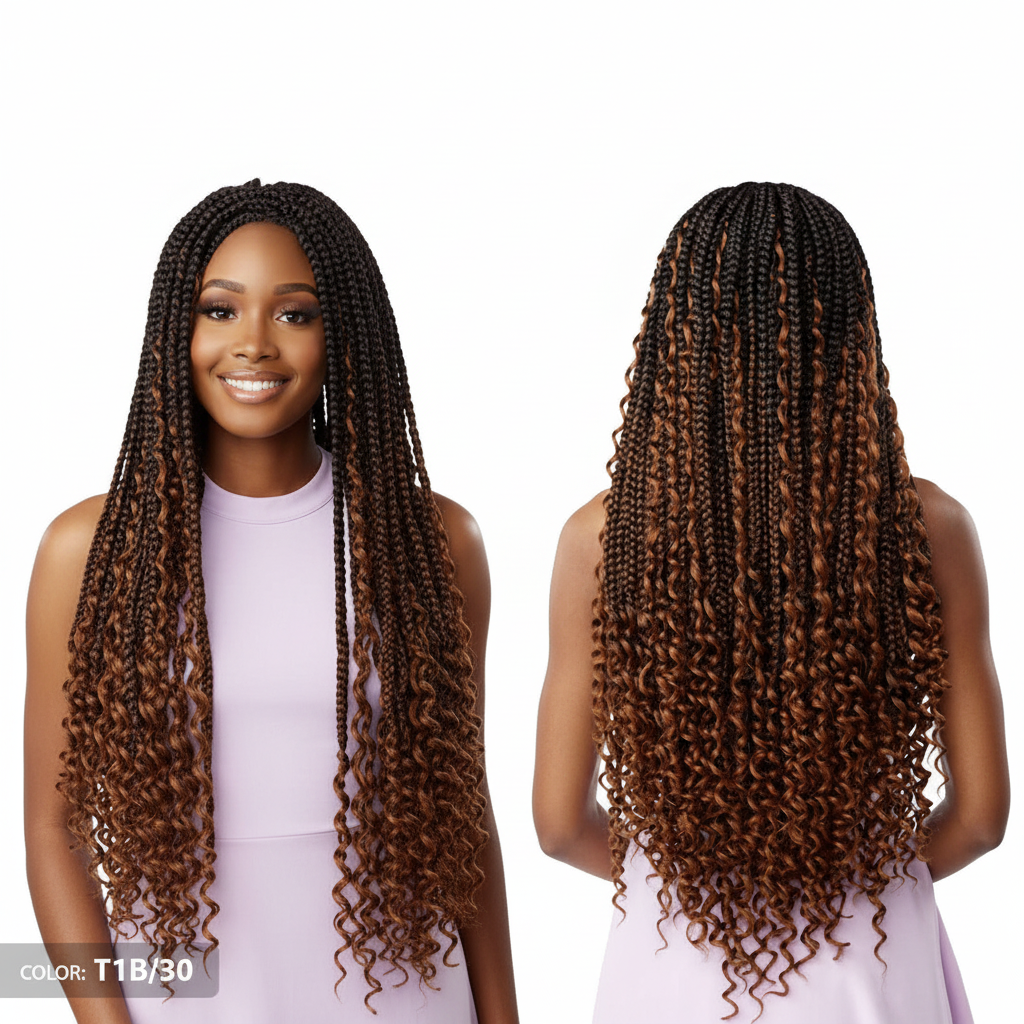 Sensationnel Lulutress Synthetic Braid - 3X BOHO BOX BRAID LARGE 28