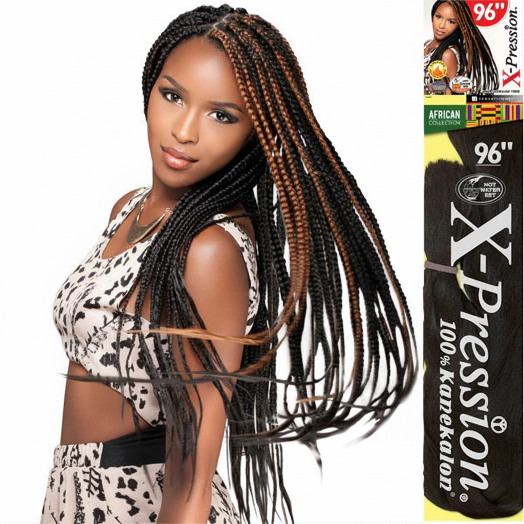Sensationnel Synthetic African Collection X-pression Braid