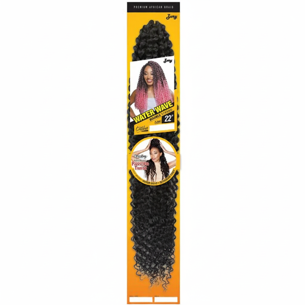 Water Wave Double Strand Crochet Braid - Package Shot