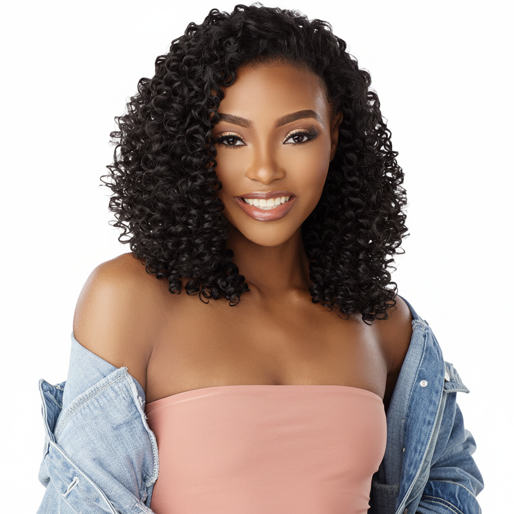 Sensationnel Curls Kinks & Co Synthetic Hair Clip in - CURL CRUSHER 10