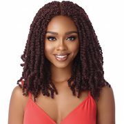 Outre Synthetic Twisted Up 4X4 Braid Lace Wig - WAVY BOMB TWIST 18