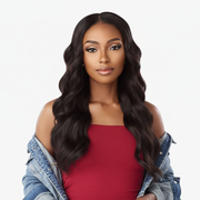 Sensationnel Curls Kinks & Co Synthetic Hair Glueless V Part Wig - V UNIT 9